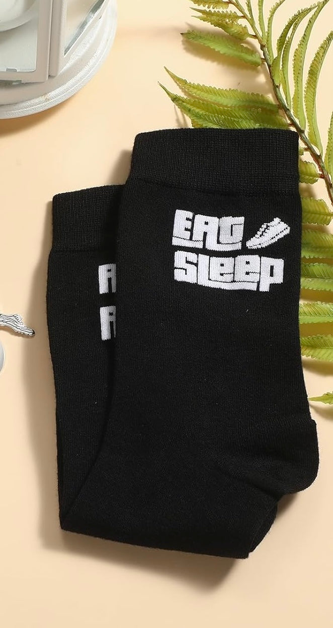 Eat, Sleep Running socks
