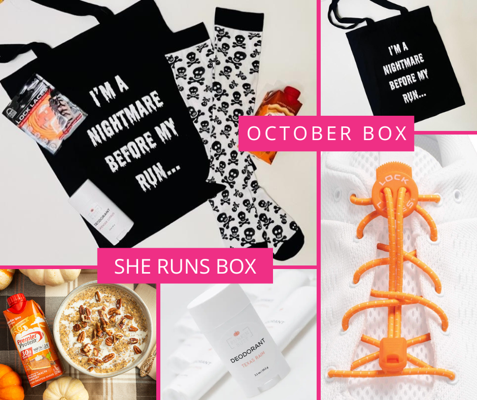 October "Run Scared" Box