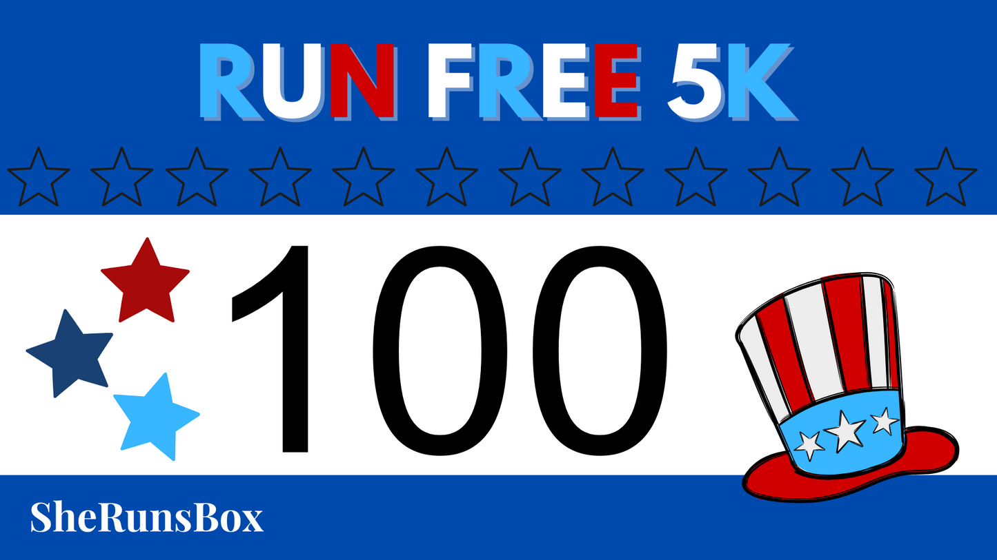 Virtual Race Series- Run Free 5K