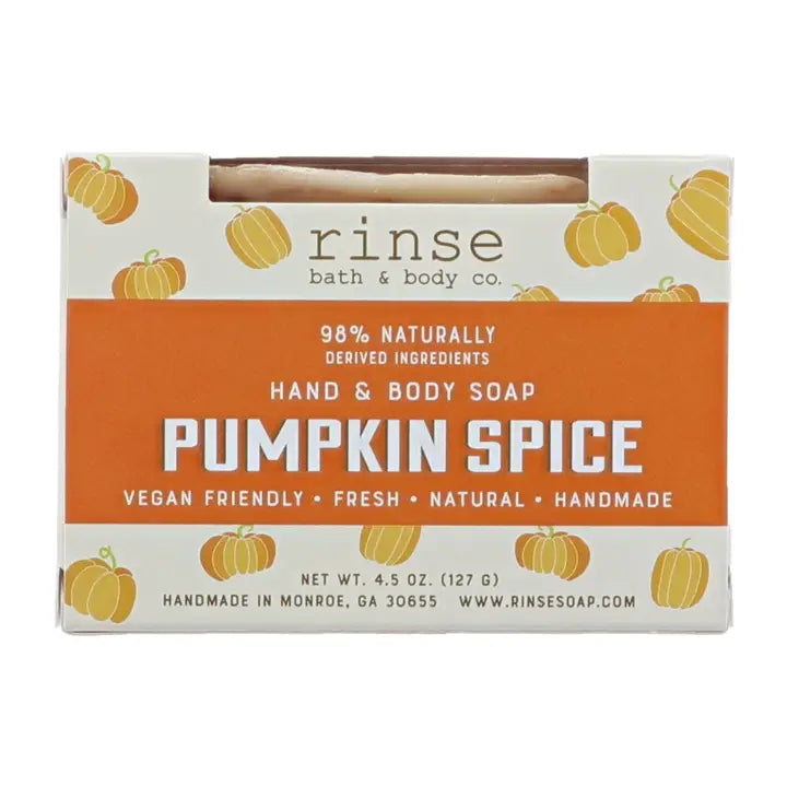 Pumpkin spice after run bar soap
