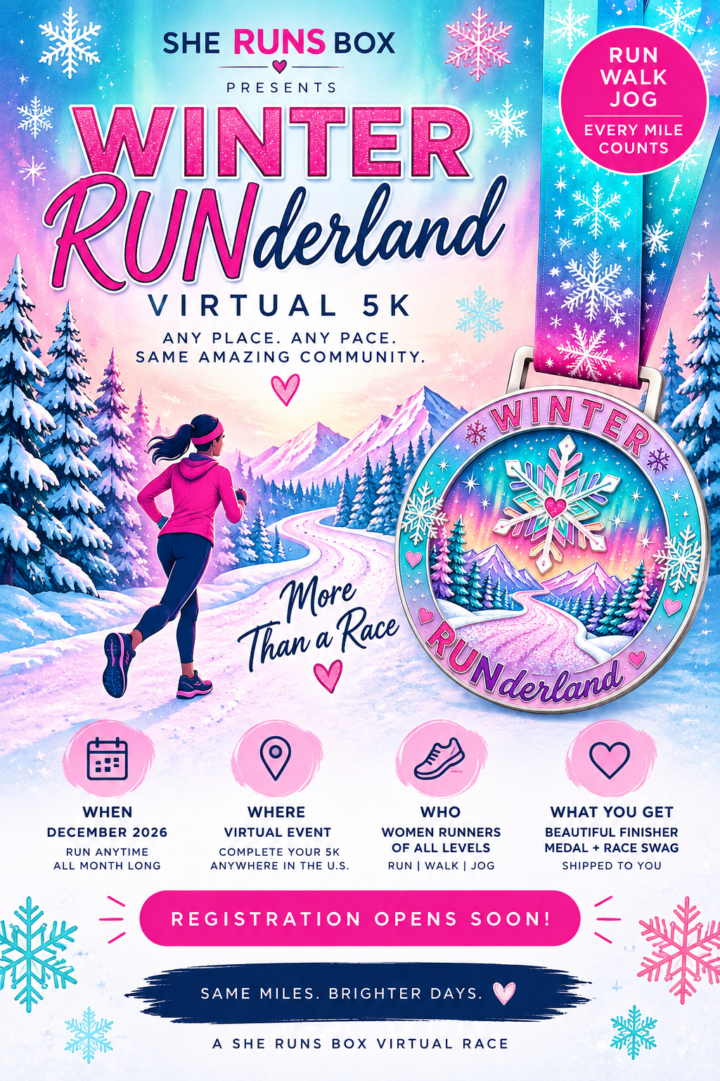 Winter RUN-derland 5K (Pre-order)