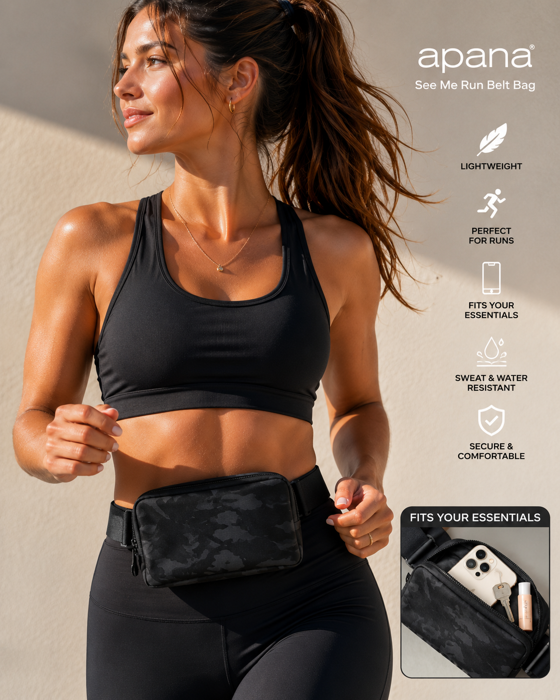 See Me Run Belt Bag