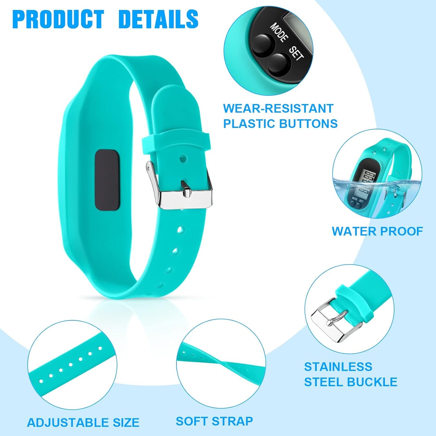 Silicone Fitness Tracker