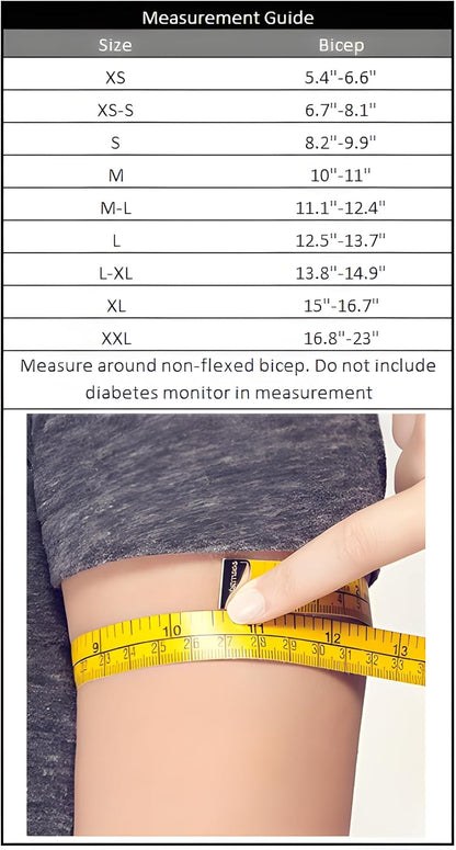 Diabetes Arm Band for Insulin Pod Monitoring Systems (XS-S)