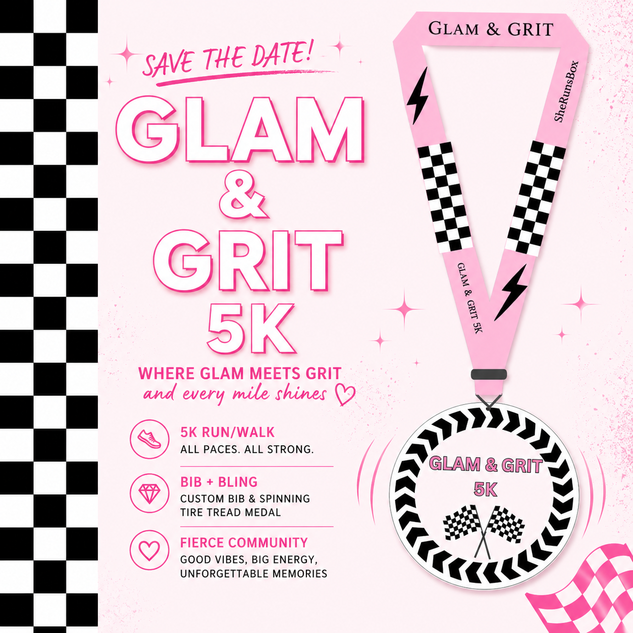 GLAM & GRIT 5K